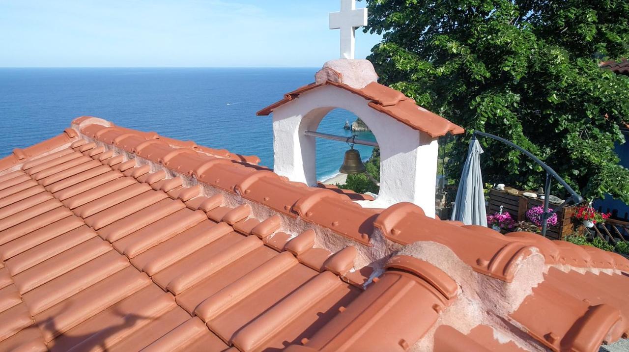 Balcony On The Rocks Villa Agioi Saranta Dış mekan fotoğraf